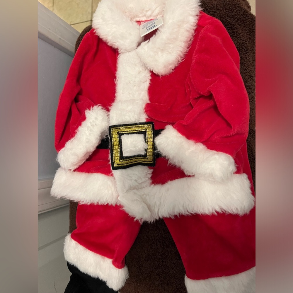 Santa suit for baby 3-6 months